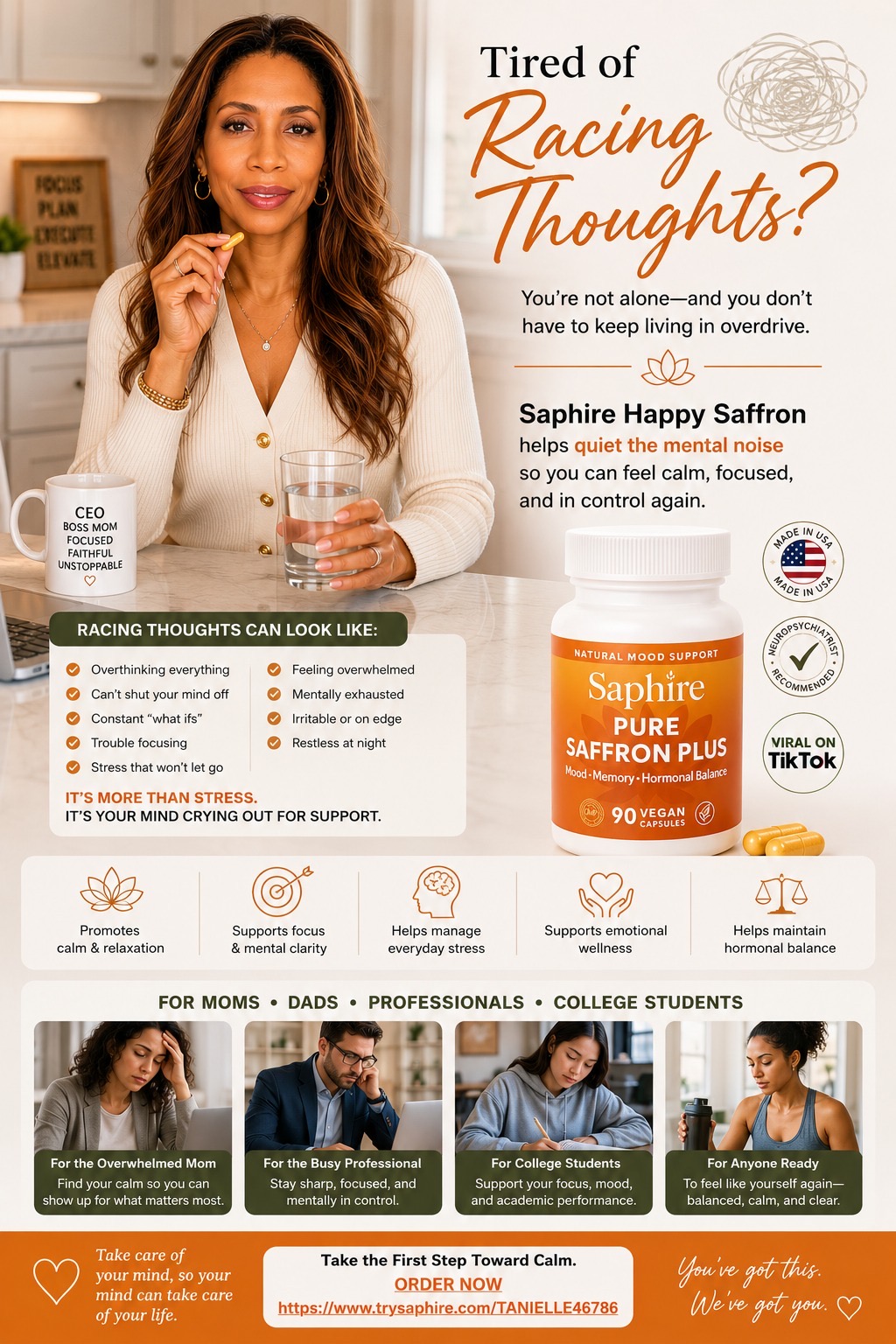 Saphire Happy Safron