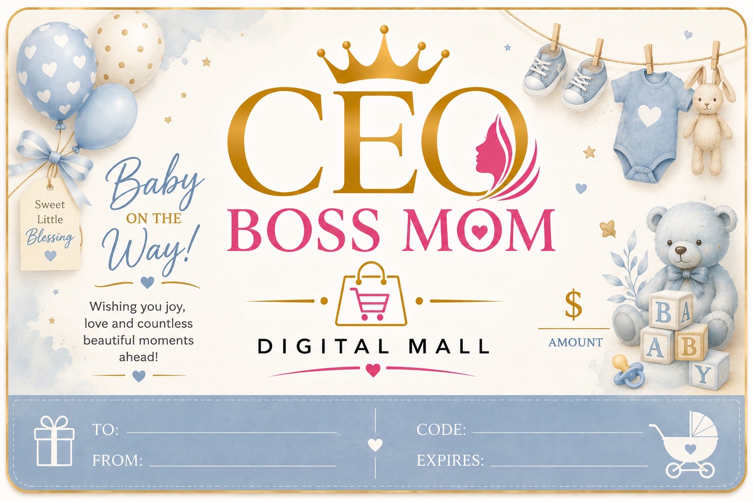 Baby On The Way Gift Card