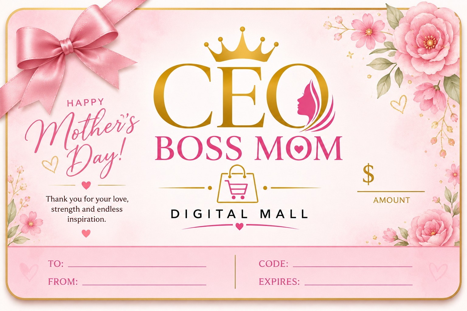Mother’s Day GIFT CARD