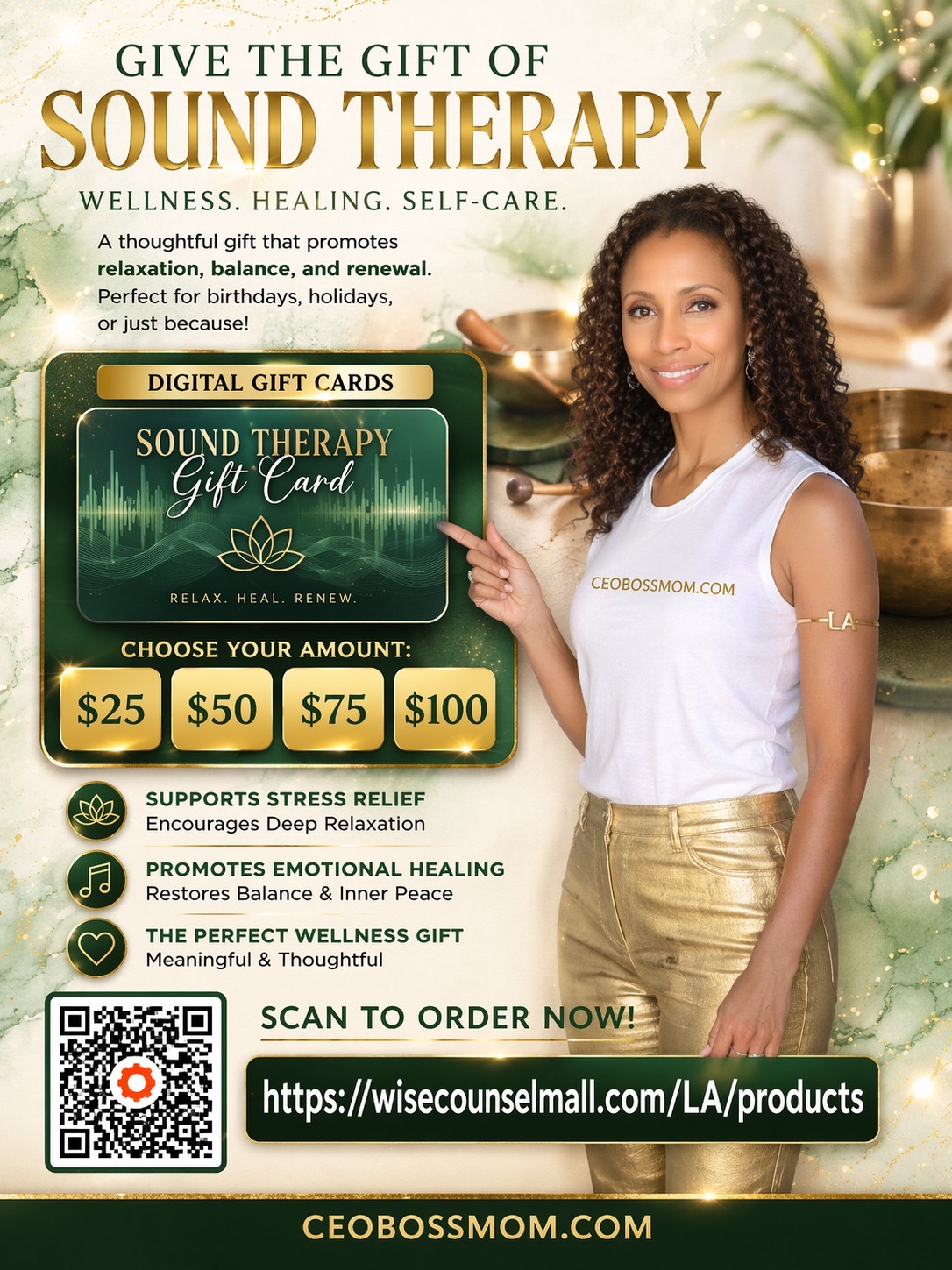SOUND THERAPY GIFT CARD