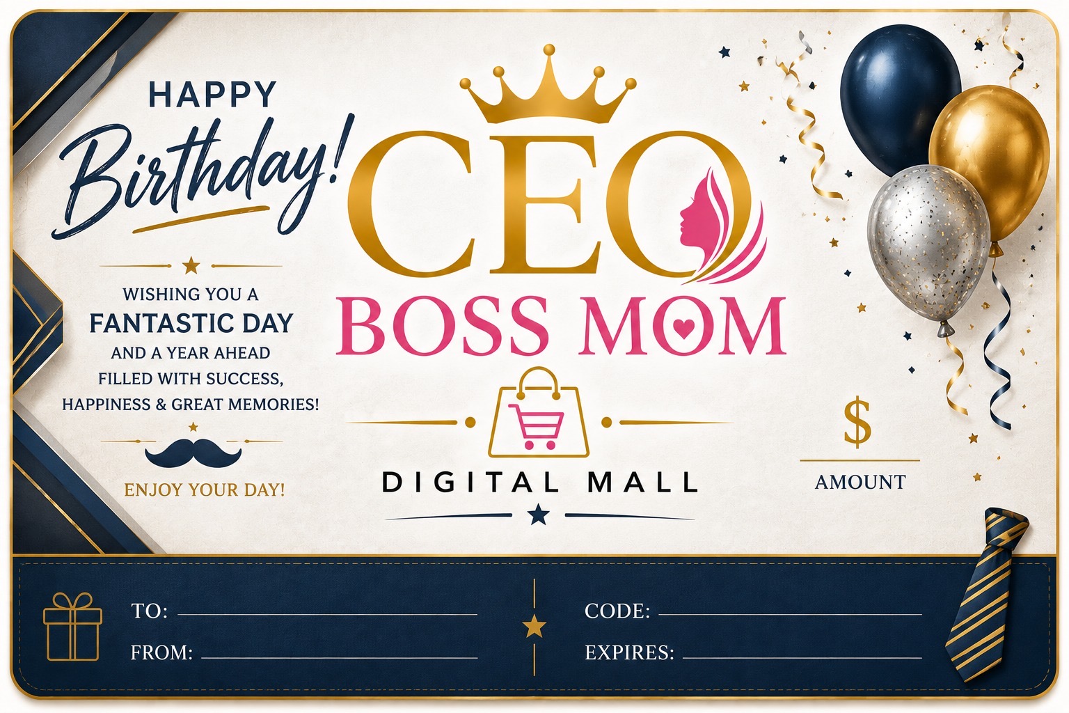 Happy Birthday Gift Card